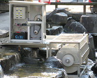 開放型上掛け多連水車 写真１